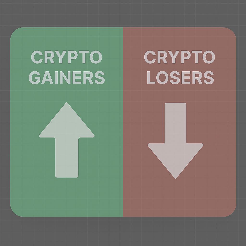 3 Top Crypto Gainers and Losers (7:00 GMT, Apr 10 2025)