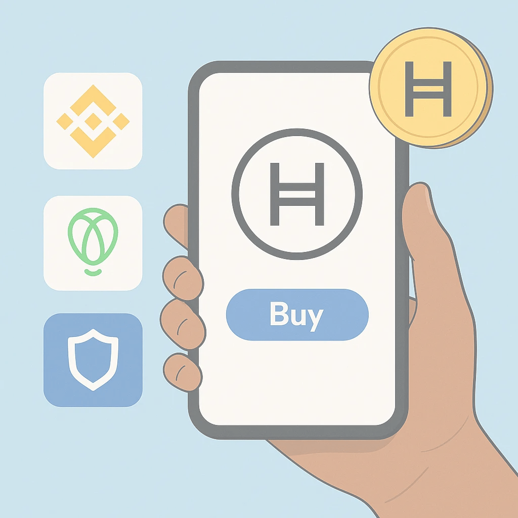 How to Buy HBAR Crypto (Hedera) Easily?