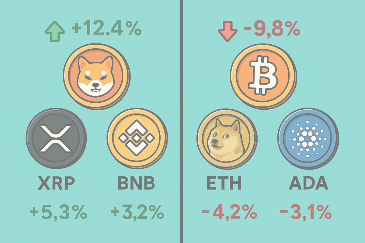3 Top Crypto Gainers and Losers (6:00 GMT, Apr 24 2025)