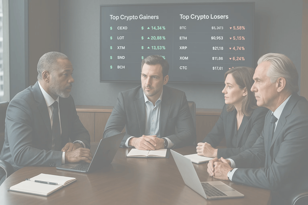 3 Top Crypto Gainers and Losers (9:00 GMT, May 8 2025)