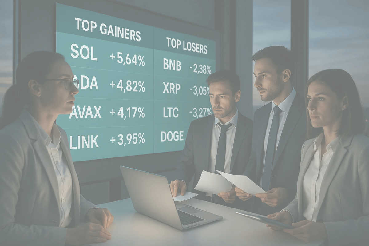 3 Top Crypto Gainers and Losers (8:00 GMT, June 12 2025)